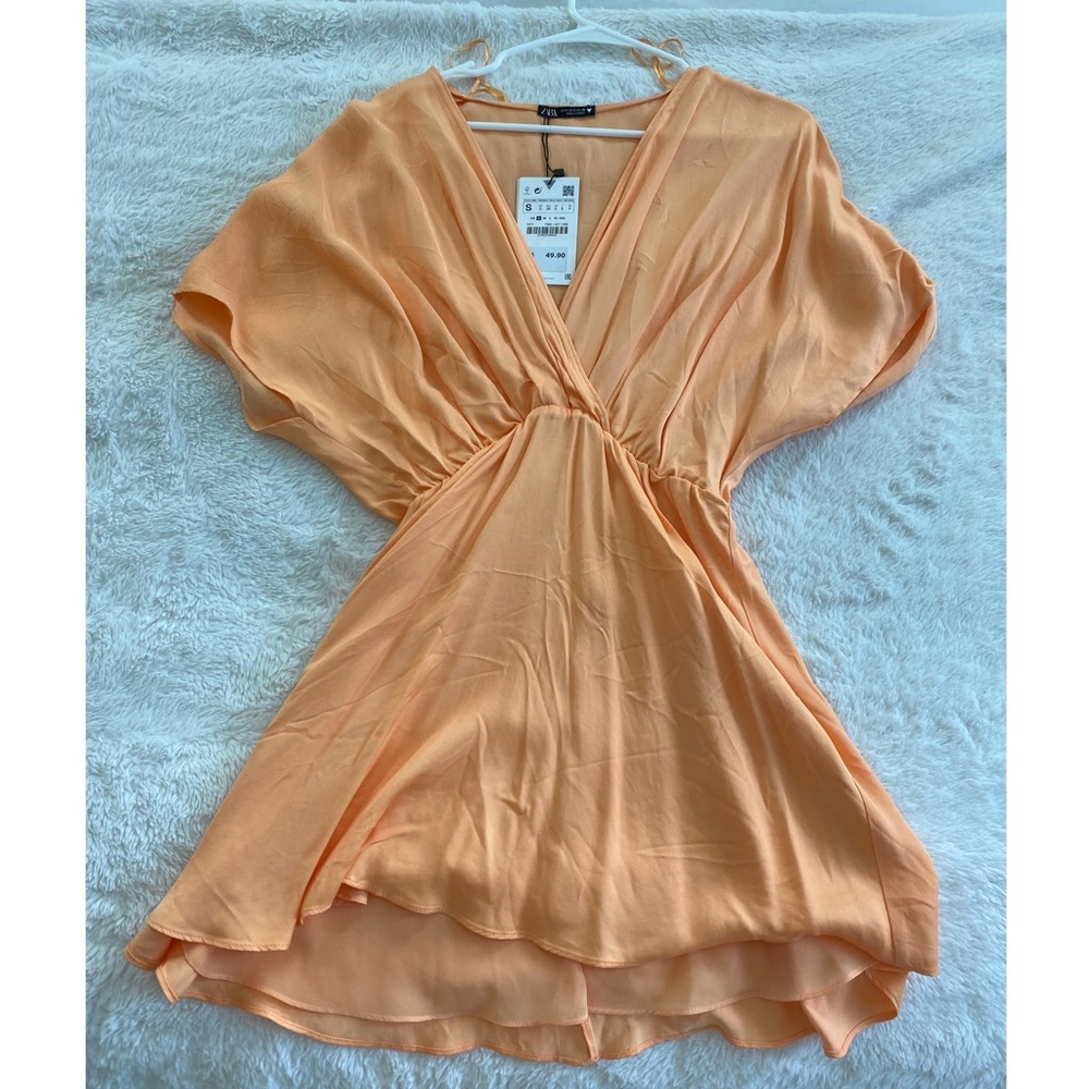 Zara Orange Dress